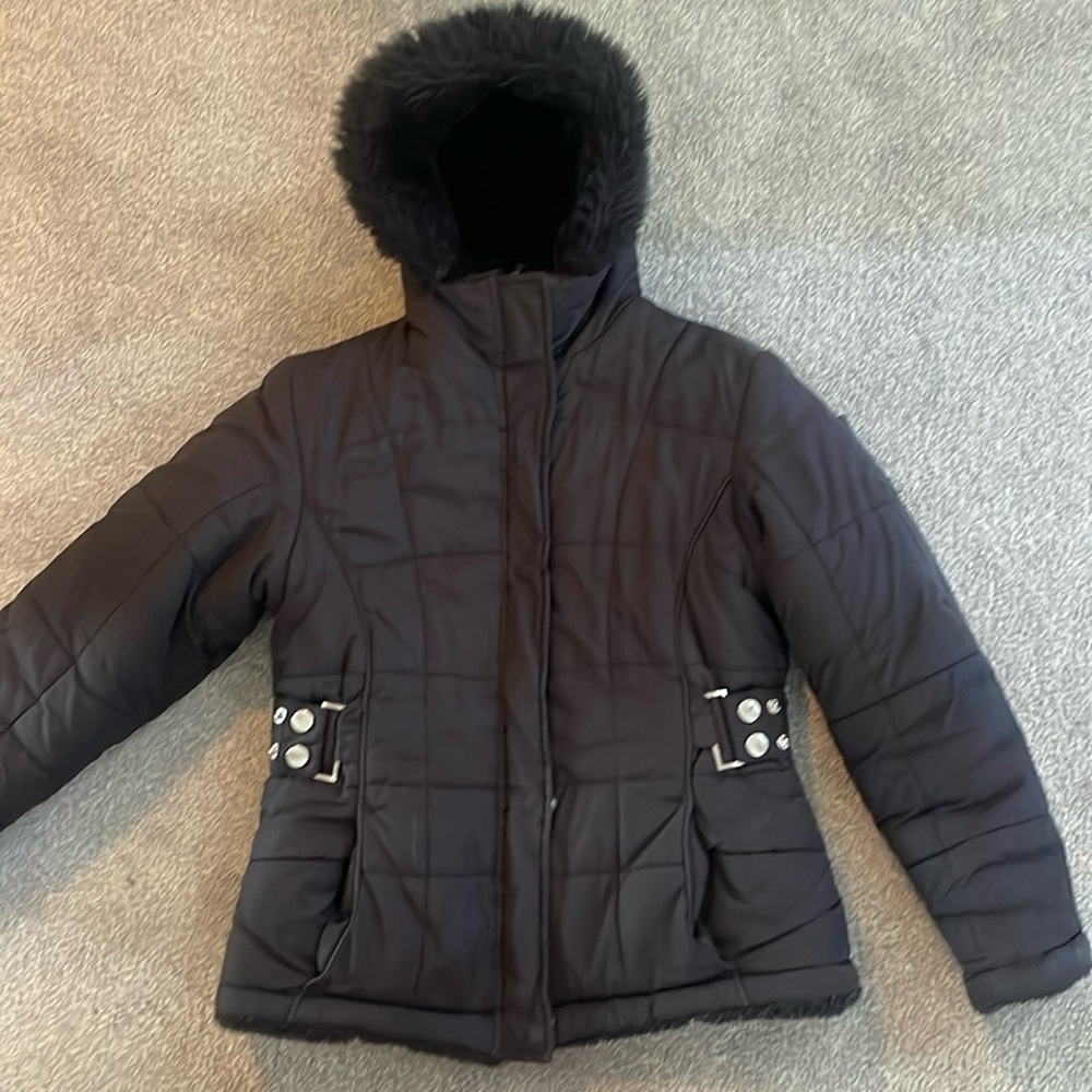 Reversible Kids Winter fur Coat